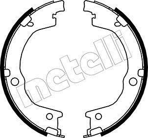 Комплект тормозных колодок, стояночная тормозная система METELLI 53-0230 (фото 1)