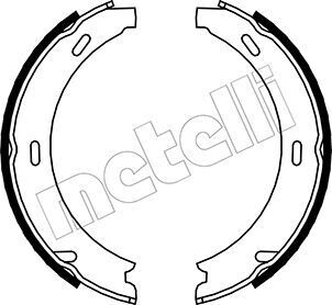 Комплект тормозных колодок, стояночная тормозная система METELLI 53-0233 (фото 1)