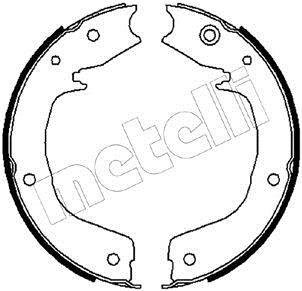 Комплект тормозных колодок, стояночная тормозная система METELLI 53-0267 (фото 1)