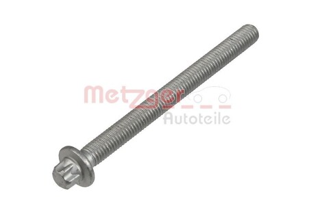 Болт з головкою системи TORX з чорного металу METZGER 0873034