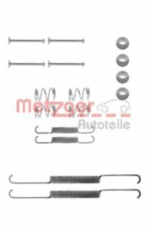 Комплектующие, тормозная колодка METZGER 105-0507