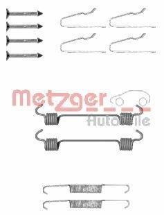 Комплектующие, стояночная тормозная система METZGER 105-0808 (фото 1)