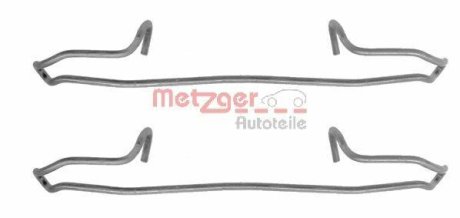 Комплектующие, колодки дискового тормоза METZGER 109-1159 (фото 1)