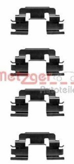 Комплектующие, колодки дискового тормоза METZGER 109-1249