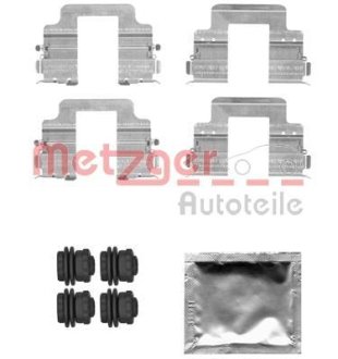 Комплектующие, колодки дискового тормоза METZGER 1091822