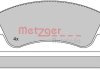 Колодки гальмівні дискові, комплект METZGER 1170026 (фото 1)