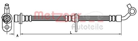 Тормозной шланг METZGER 4110499