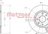 Тормозной диск METZGER 6110050 (фото 1)