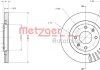 Тормозной диск METZGER 6110067 (фото 1)