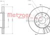 Тормозной диск METZGER 6110104 (фото 1)