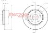 Тормозной диск METZGER 6110120 (фото 1)