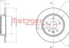 Тормозной диск METZGER 6110130 (фото 1)