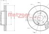 Тормозной диск METZGER 6110153 (фото 1)