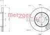 Тормозной диск METZGER 6110169 (фото 1)