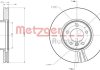 Тормозной диск METZGER 6110208 (фото 1)