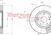 Тормозной диск METZGER 6110276 (фото 1)