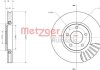 Тормозной диск METZGER 6110622 (фото 1)