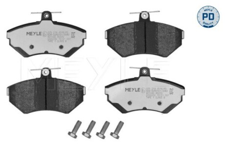 Колодки тормозные дисковые передние, комплект "Platinum Pad MEYLE 025 219 4516/PD