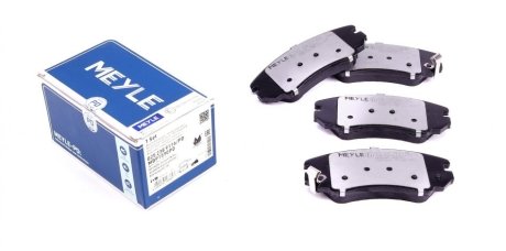 Колодки тормозные дисковые, комплект "Platinum Pad MEYLE 025 238 9116/PD (фото 1)