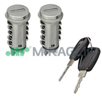 Цугаліки з ключами комплект FIAT 500 07-20 MIRAGLIO 80/1224