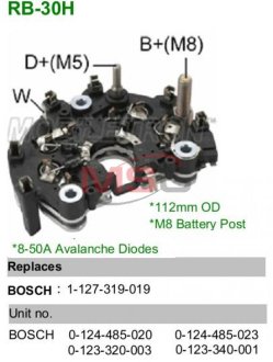Випрямляч діодний MOBILETRON RB-30H