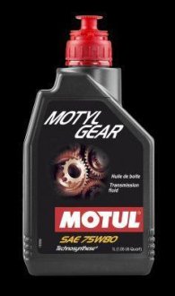 Олива транс 75W80 1L MOTYLGEAR =823401 MOTUL 105782