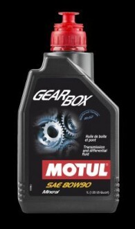 Олива транс 80W90 1L ATF Gearbox API =317201,100099 API GL4/GL5/MIL-L-2105D MOTUL 105787