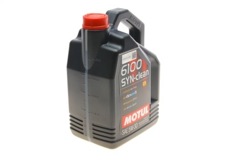 Масло моторное 6100 Syn-Clean 5W-30 (5 л) Motul 814251