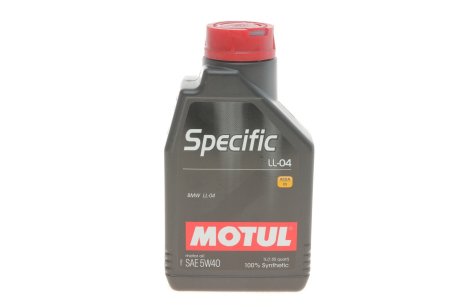 Масло моторное Specific LL-04 5W-40 (1 л) MOTUL 832701