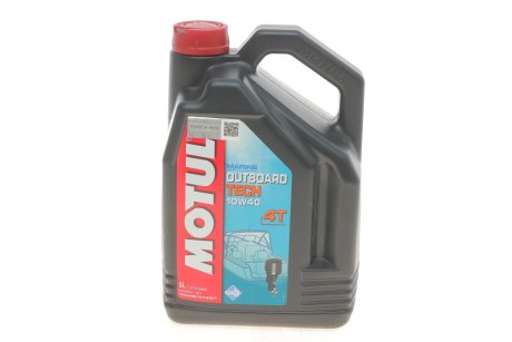 Олива 4T Outboard Tech 10W40 5 L MOTUL 852251