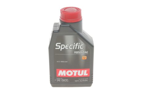 Масло моторное Specific RBS0-2AE 0W-20 (1 л) Motul 867411