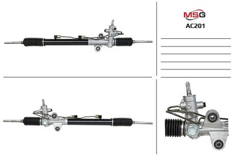 Рульова рейка з ГПК нова Acura MDX 07-13 MSG AC201