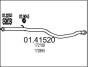 Проміжна труба вихл. системи MTS 01.41520 (фото 1)