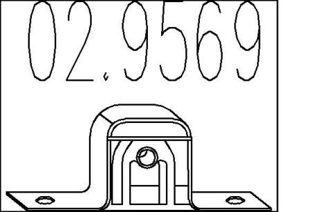 Гумовий елемент кріплення MTS 02.9569