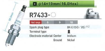 Свеча зажигания NGK 4889