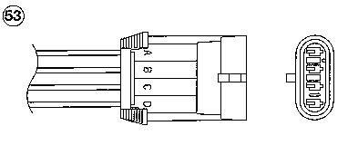 Лямбда-зонд NGK OTA7H-3C2