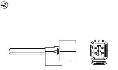 Лямбда-зонд NGK OZA660-EE18