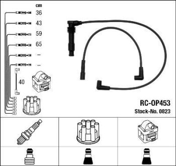 Кабель запалювання NGK RC-OP453