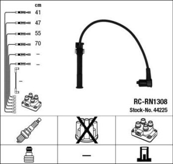 Комплект проводов зажигания NGK RC-RN1308