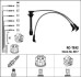 Комплект проводов зажигания NGK RC-TE 42 (фото 1)