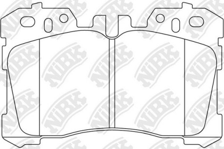 КОЛОДКИ ГАЛЬМ. NiBK PN1833