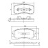 Колодки гальмівні дискові, комплект NIPPARTS J3606019 (фото 1)