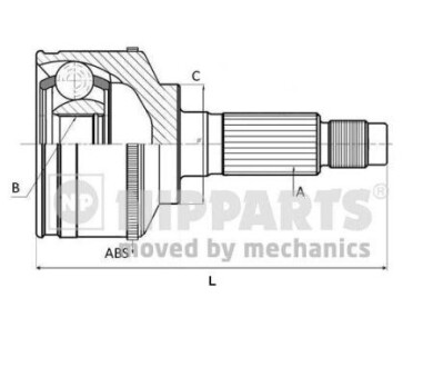 ШРУС NIPPARTS N2825038