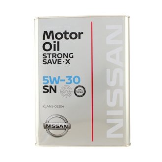 Масло моторное / Infiniti Strong Save X 5W-30 (4 л) NISSAN Klan505304