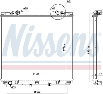 Датчик ABS, передний NISSENS 66773