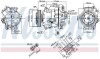 Компресор кондиціонера First Fit NISSENS 890264 (фото 6)