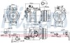 Компресор кондицiонера NISSENS 89080 (фото 5)