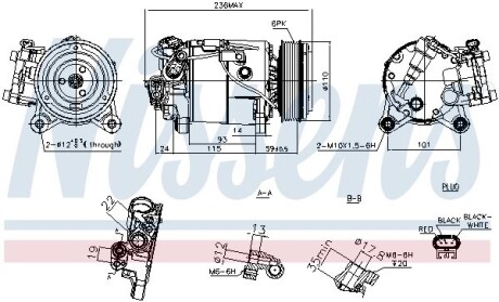 Компресор кондиціонера First Fit NISSENS 891019 (фото 1)