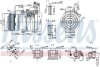 Компресор кондиціонера NISSENS 89586 (фото 9)