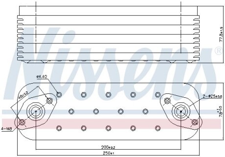 Охолоджувач мастила NISSENS 91465